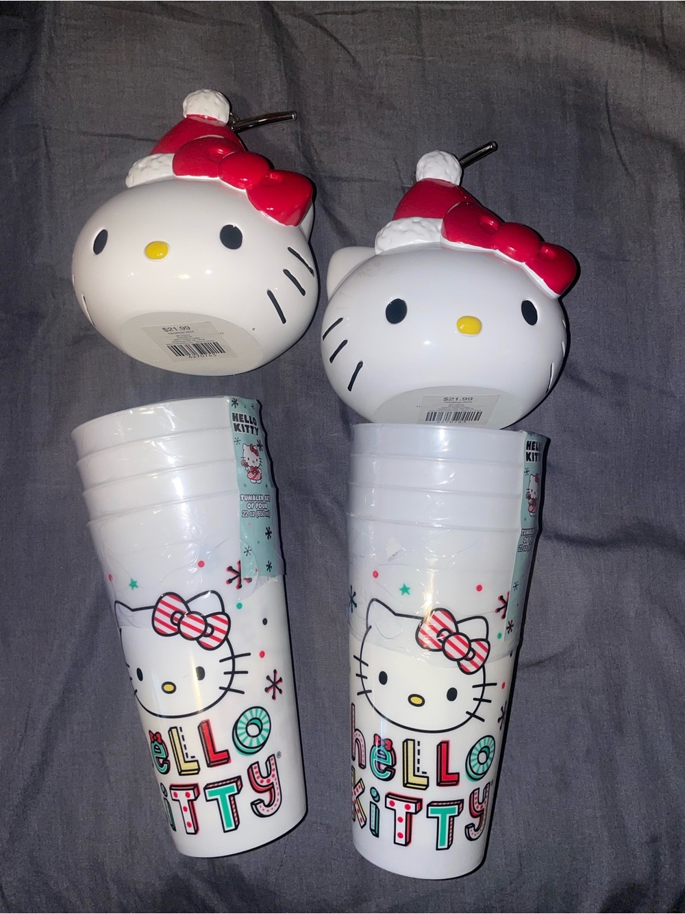Hello Kitty White Christmas set